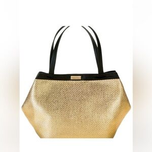 Versace Parfums Tote Bag Gold/Black
